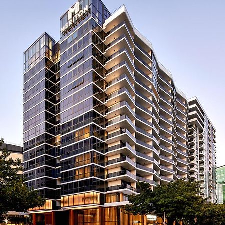 Meriton Suites Canberra Kültér fotó The completed building